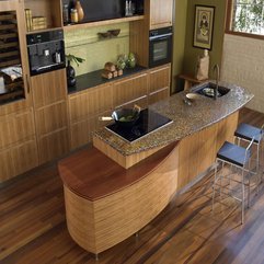 Best Inspirations : Natural Wood Kitchen Designs Exotic Elegant - Karbonix