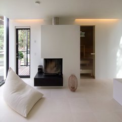 Best Inspirations : Near Fireplace White Pouf - Karbonix