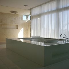 Best Inspirations : Near Glazed Window With White Curtabathroom White Bathtub - Karbonix