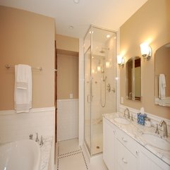Neutral Colored Bathroom Design HD Wallpaper Widescreen Wallpaper Win - Karbonix