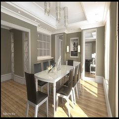 Neutral Elegance Dining Room Idea Picture - Karbonix