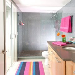 Neutral Small Lovely Bright Bathroom Design Trend Decoration - Karbonix