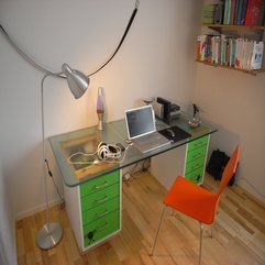 Best Inspirations : Office Interior Ideas With Green And Orange Color Lovely Home - Karbonix