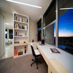 Office With Shelves Ideas Small Home - Karbonix