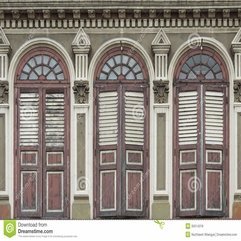 Old Chino Portuguese Windows Royalty Free Stock Photos Image - Karbonix