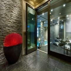 Best Inspirations : On Black Pot Front Of Stone Wall Red Ornment - Karbonix