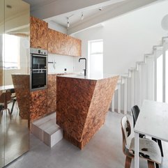 Best Inspirations : On White Wall Near Kitchen White Stairs - Karbonix