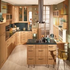 Open Kitchen Design Modern Wooden - Karbonix