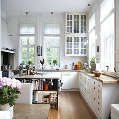 Open Plan Kitchen Inspiration Ideas Stunning White - Karbonix