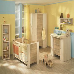 Orange Bruno Furniture Set For Baby Nursery By Paidi Soft Blue - Karbonix