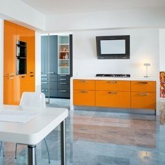 Best Inspirations : Orange Ideas Kitchen Color - Karbonix