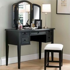 Best Inspirations : Organizing The Makeup Vanities With Black Color How - Karbonix