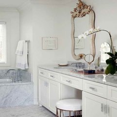 Organizing The Makeup Vanities With Nice Mirror How - Karbonix