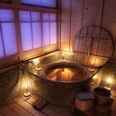 Oriental Style Bathroom Natural And - Karbonix