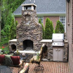 Outdoor Fireplace Cultured Stone - Karbonix