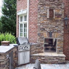 Outdoor Porches With Fireplaces With The Stoves - Karbonix