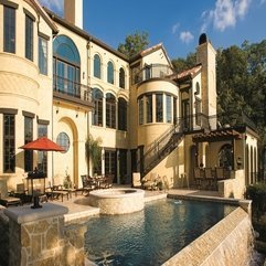 Outdoor Swimming Pool Design Luxury House - Karbonix