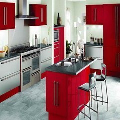 Paint Color Trends With Red Cabinet Latest Interior - Karbonix