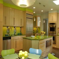 Paint Colors With Hanging Lamp Green Kitchen - Karbonix