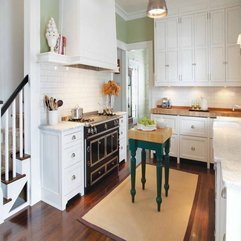 Paint Colors With White Cabinets Green Kitchen - Karbonix