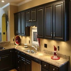 Paint For Kitchen With Black Color Best Cabinet - Karbonix