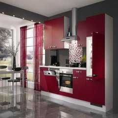 Painting Cabinets With Red Accrylic Ideas - Karbonix