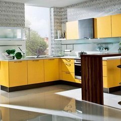 Painting Cabinets With Yellow Color Ideas - Karbonix
