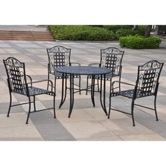 Patio Chairs Modern Metal - Karbonix