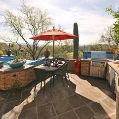 Patio Decorating Ideas Contmporary Back - Karbonix