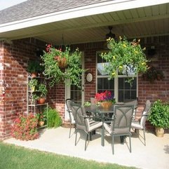 Best Inspirations : Patio Decorating Ideas Flowering Back - Karbonix