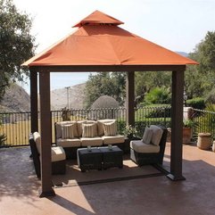 Patios With Outdoor Rattan Desk Covering - Karbonix