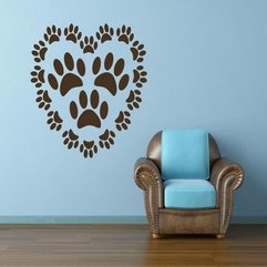 Paws Print Wallpaper Love Dog - Karbonix