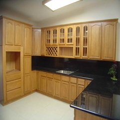 Picture Gallery For Your Inspirations With Black Countertop Kitchen Cabinet - Karbonix