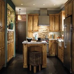 Picture Gallery For Your Inspirations With Natural Wood Color Kitchen Cabinet - Karbonix