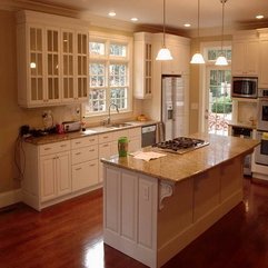 Best Inspirations : Picture Gallery For Your Inspirations With White Paint Kitchen Cabinet - Karbonix