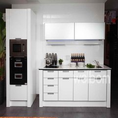 Picture Gallery For Your Inspirations With White Theme Kitchen Cabinet - Karbonix