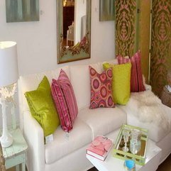 Pillows With Mirror Glass Designer Sofa - Karbonix