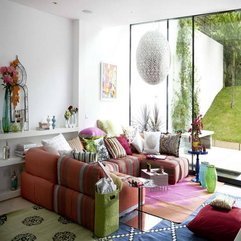 Pillows With Window Glass Designer Sofa - Karbonix