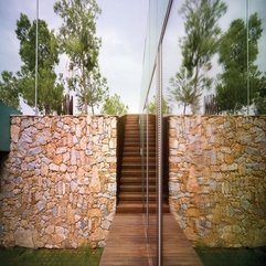 Pines Exterior Glass Wall House Among - Karbonix
