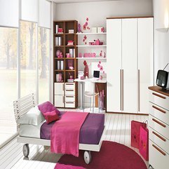 Best Inspirations : Pink Accents And Glass Wall Kids Bedroom - Karbonix