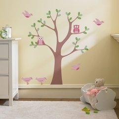 Pink Bird Wall Decals Pink Bid Wall Stickers Modern Bird Wall Decals Super Creative - Karbonix