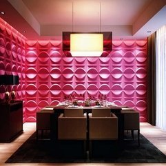 Best Inspirations : Pink Dining Room Design Housearquitectura - Karbonix
