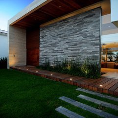 Best Inspirations : Placed Among Green Grass With Wooden Floor Stone Pavement - Karbonix