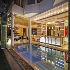 Best Inspirations : Pool Completed With Mini Bar Indoor Swimming - Karbonix