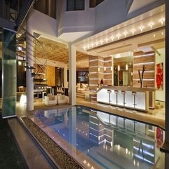 Pool Completed With Mini Bar Indoor Swimming - Karbonix