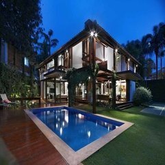 Best Inspirations : Pool Design David Guerra Garden House Luxurious Swimming - Karbonix