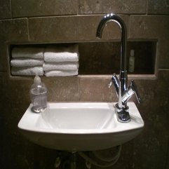Best Inspirations : Porcher Elfe Wall Mounted Bathroom Sink Reviews Designing Concept - Karbonix