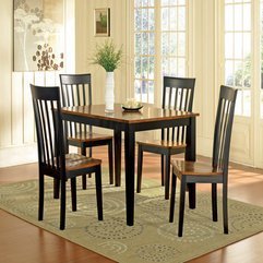 Portland Calm Black Dining Room Inspiration Set - Karbonix