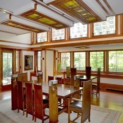 Pretentious Lovely Bixler House Dining Room Modern Interior - Karbonix