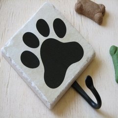 Print Wallpaper Ceramic Dog Paws - Karbonix